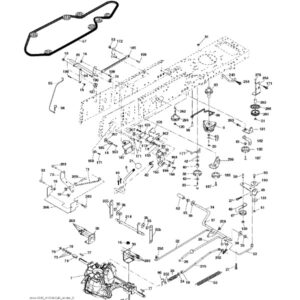 Schema de montaj curea transmisie